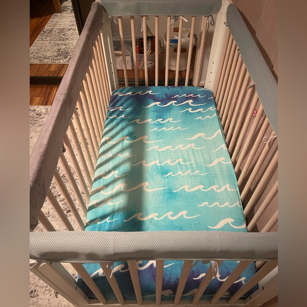 Coco moon Hawaii bamboo Crib Sheet